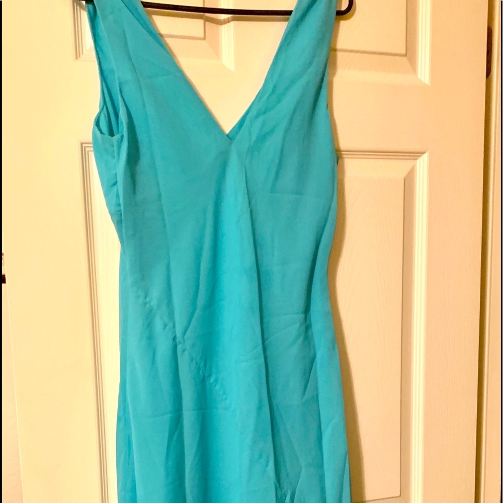 BCBG Teal Dress